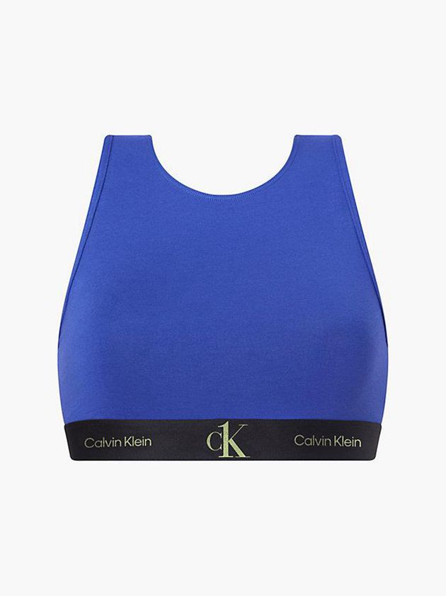 Calvin Klein USA CK One Womens Bra Blue 8931527-WF